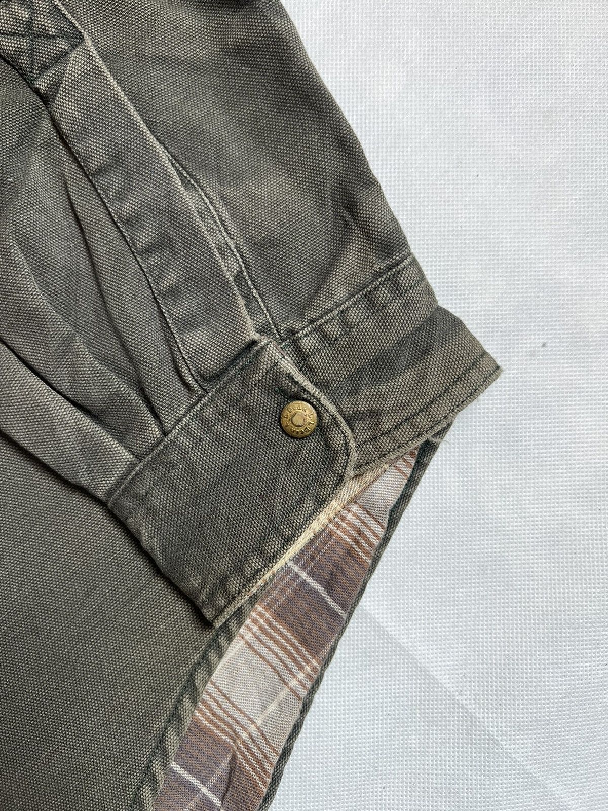 L.L. Bean Vintage L.L. Bean Sun Faded Flannel Lined Button Up Shirt Size US XL / EU 56 / 4 - 8 Thumbnail