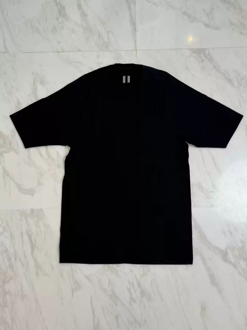 Rick Owens Rick Owensero Classic Basic Cotton T-shirt Size US M / EU 48-50 / 2 - 1 Thumbnail