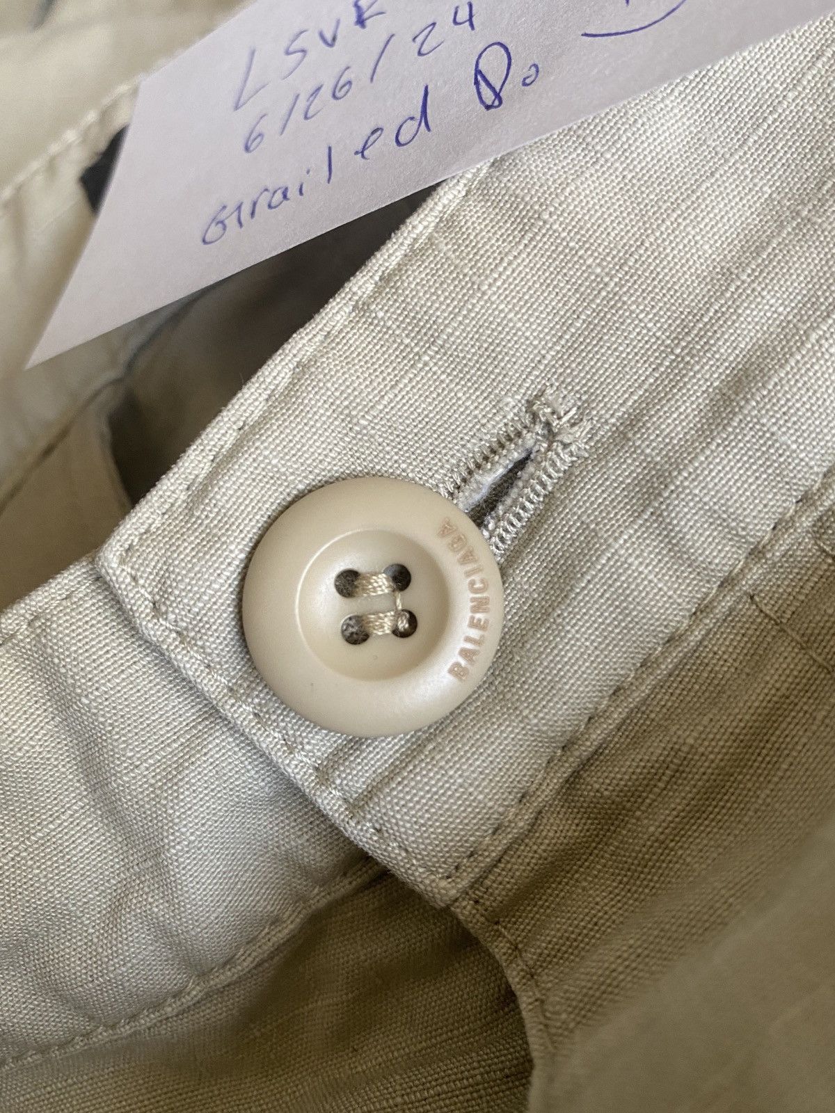 Balenciaga Balenciaga FW23 Flared Cargo Pant Beige Gently Used sz M Size US 32 / EU 48 - 9 Thumbnail