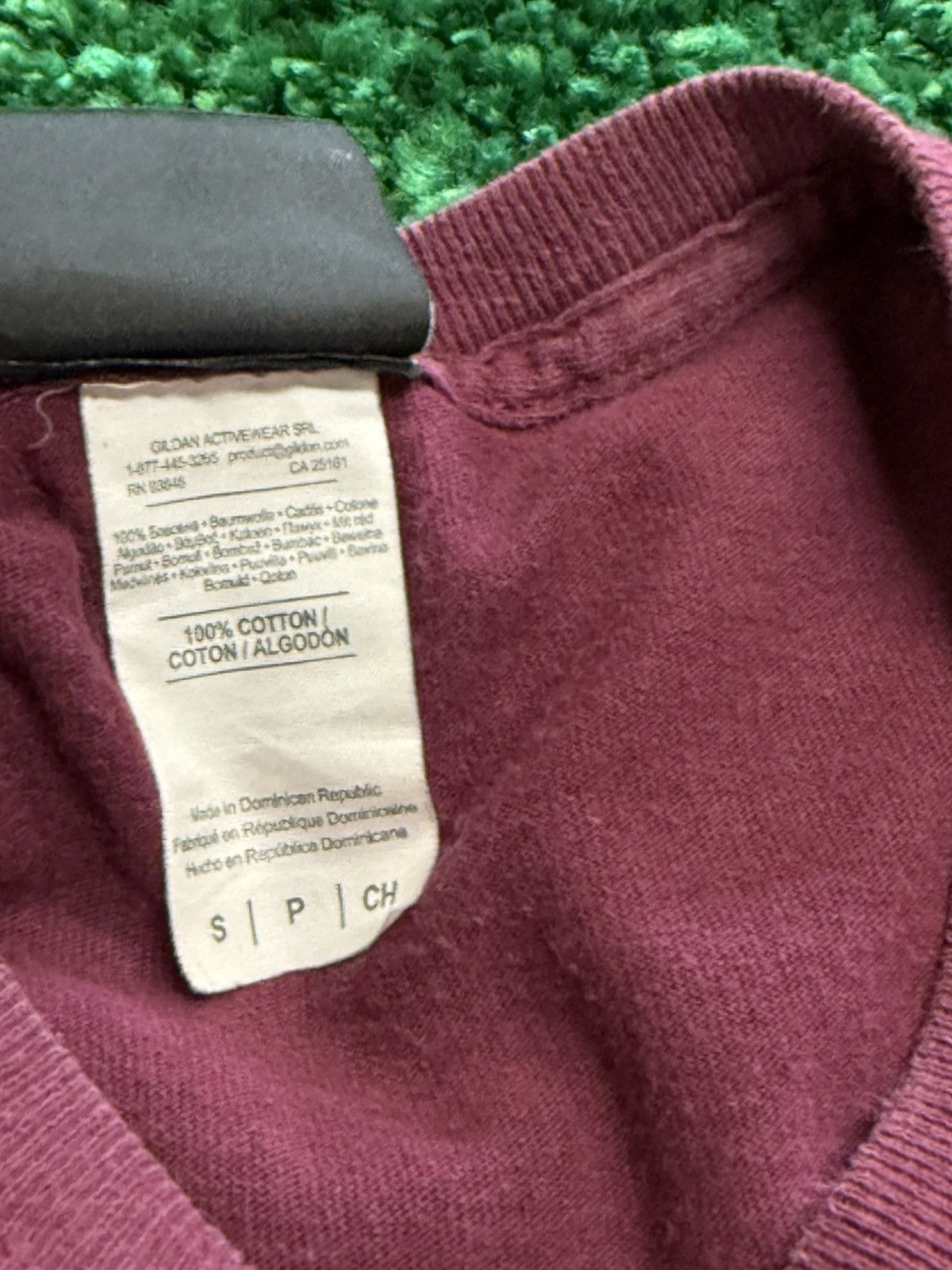 Thrasher Thrasher Classic Burgundy Logo Tee Small S Size US S / EU 44-46 / 1 - 5 Thumbnail