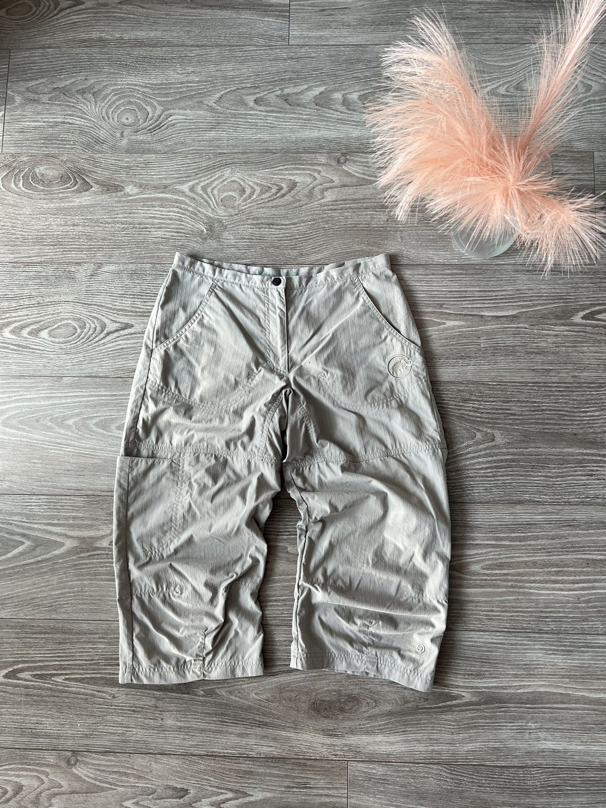 Mammut × Vintage ‼️Mammut Circle Logo Multi Pocket Regular Long Shorts‼️ Size US 32 / EU 48 - 3 Thumbnail