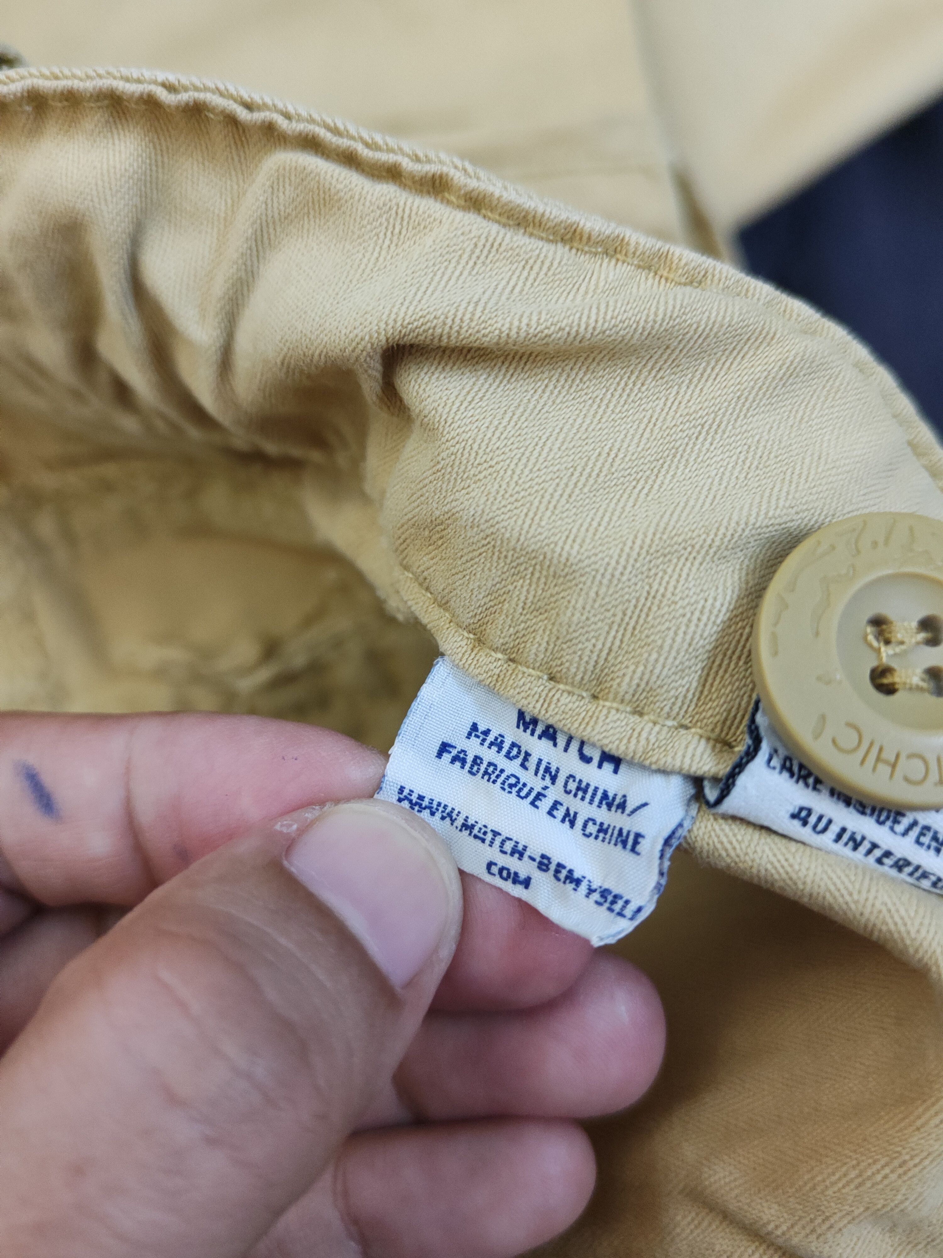 Japanese Brand DL Matchstick Reconstructed Patchwork Cargo Pants #W1780 Size US 35 - 13 Thumbnail