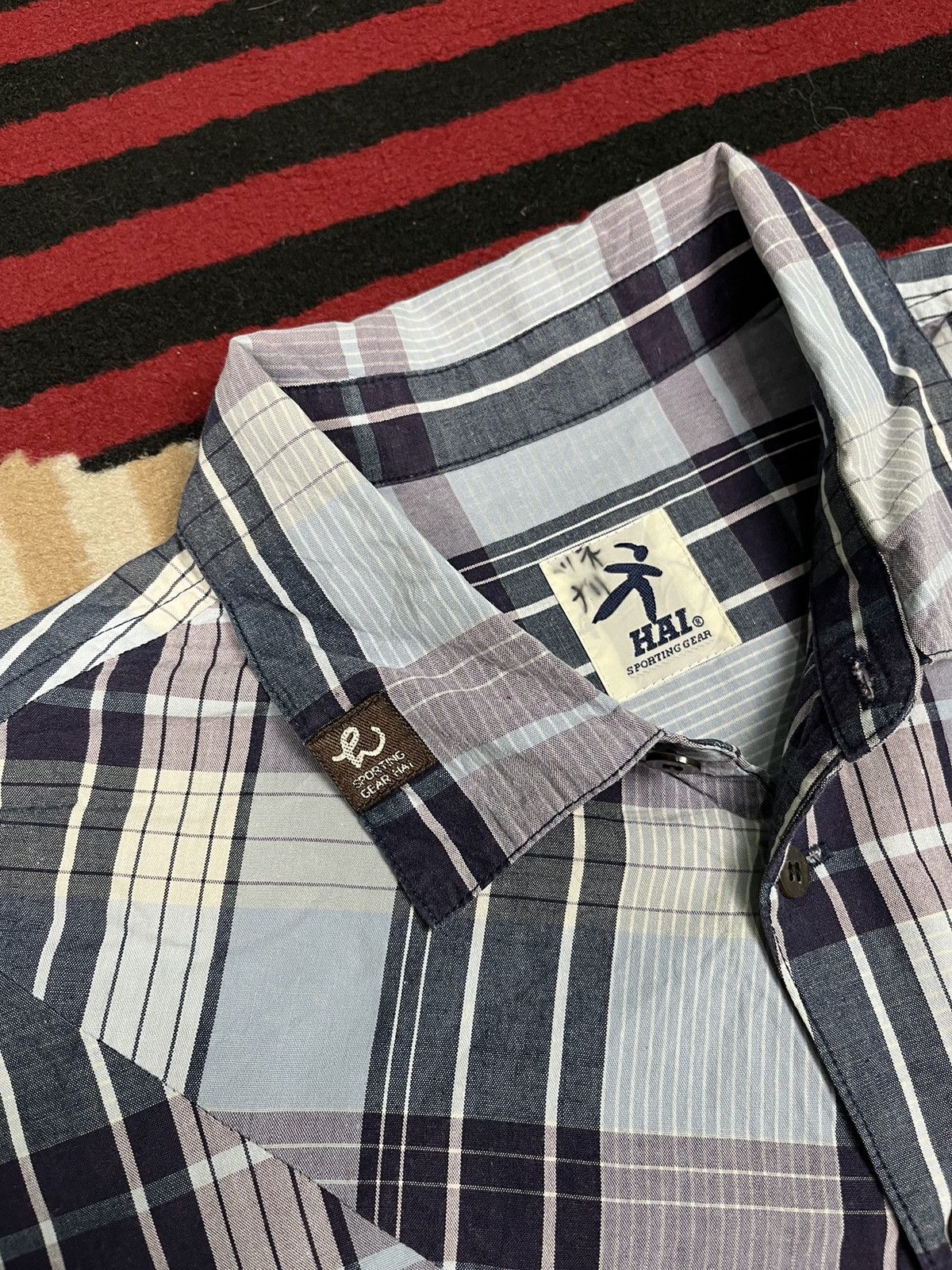 Hai Sporting Gear Hai Sporting Gear By Issey Miyake ZigZag Button Shirt Size US M / EU 48-50 / 2 - 4 Thumbnail