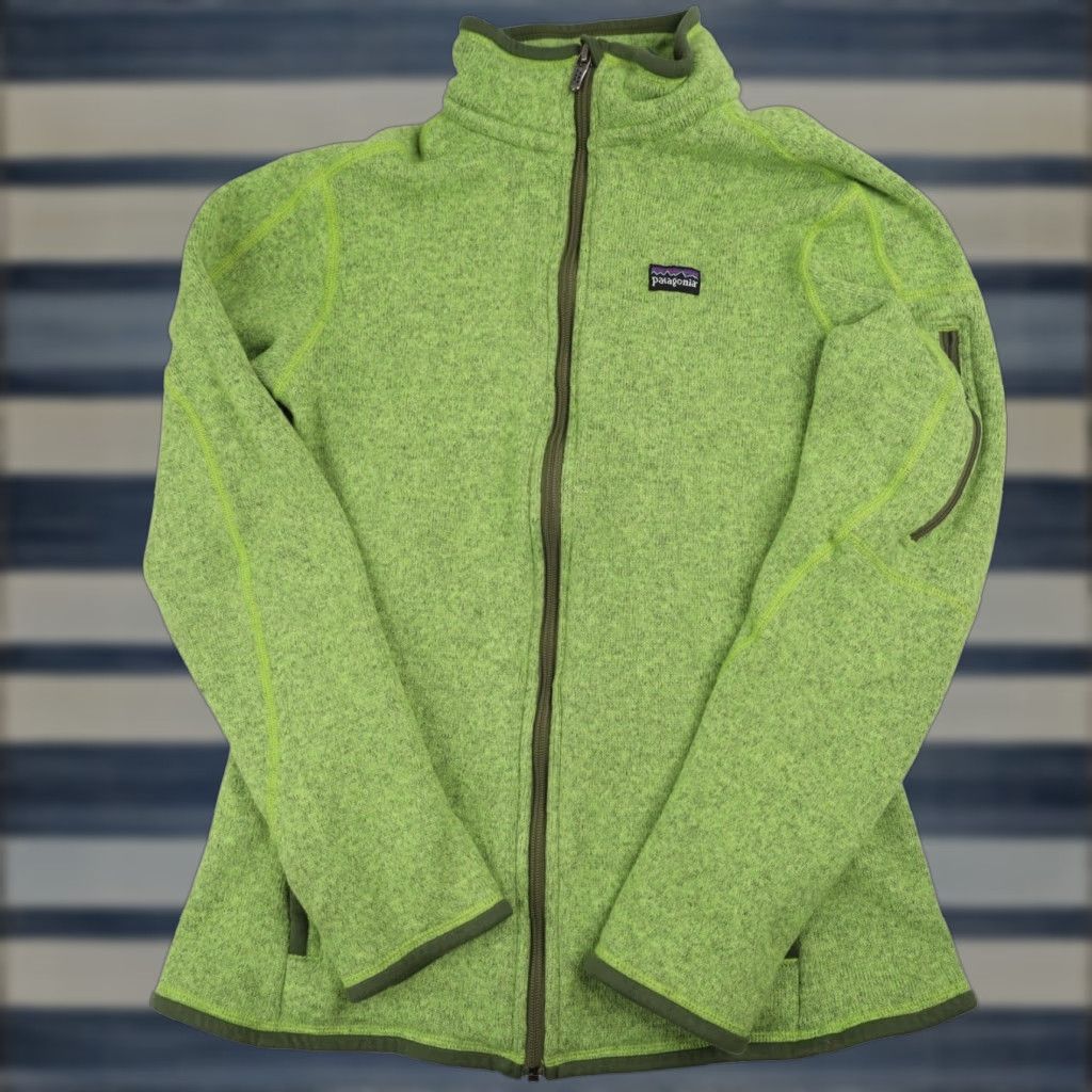 Patagonia VINTAGE Patagonia Womens Medium Fleece Jacket Green Size M / US 6-8 / IT 42-44 - 1 Thumbnail