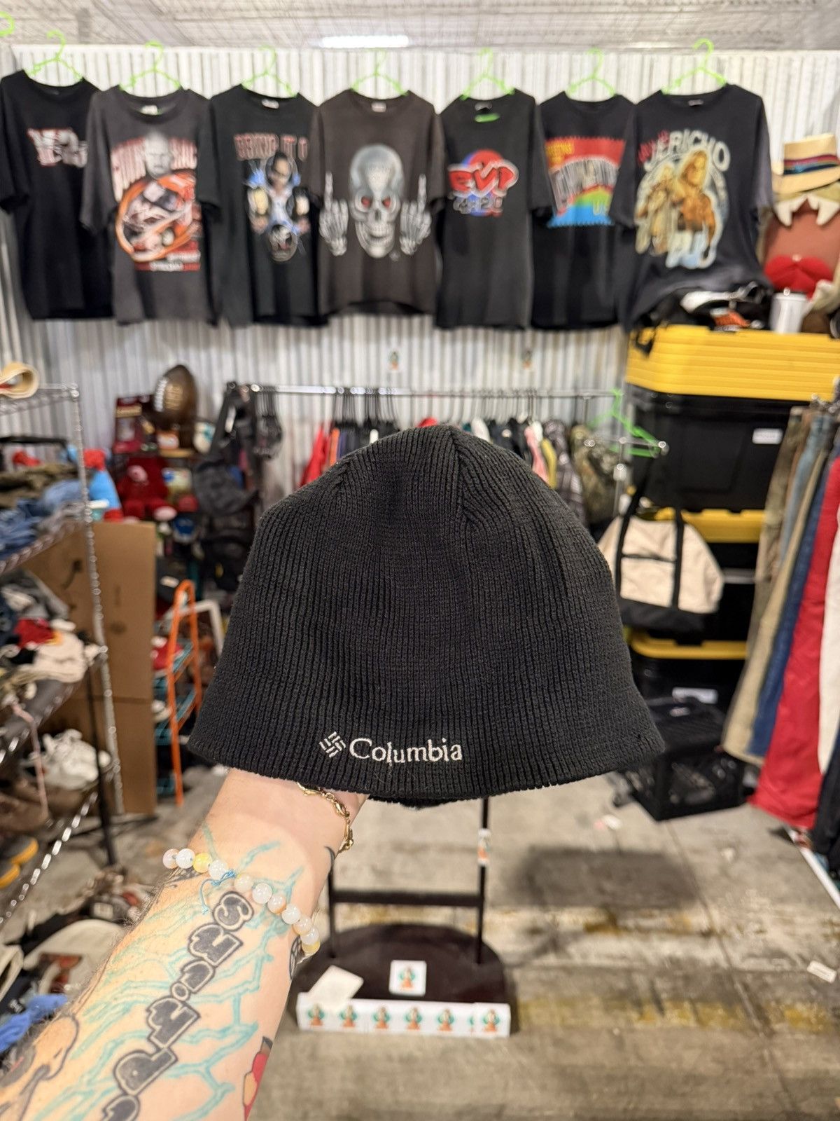 Columbia Vintage Columbia Beanie Size ONE SIZE - 1 Thumbnail