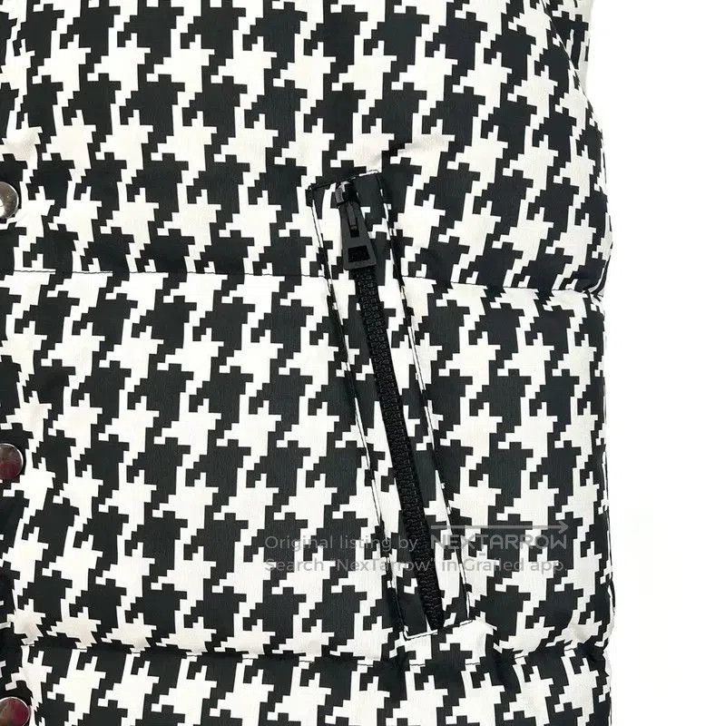 Dior Dior Black Nylon Houndstooth Short Down Jacket . Size XS / US 0-2 / IT 36-38 - 5 Thumbnail