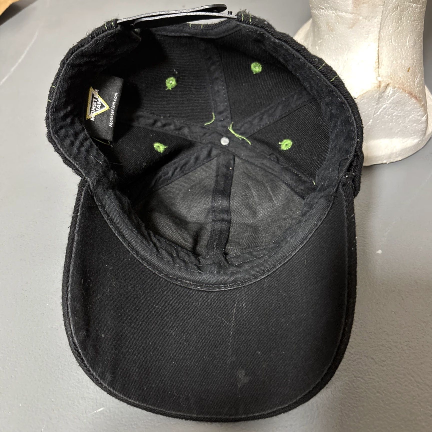 Vintage Monster Jam grave digger Monster Truck Embroidered Hat snapback Men One Size Black Size ONE SIZE - 7 Thumbnail