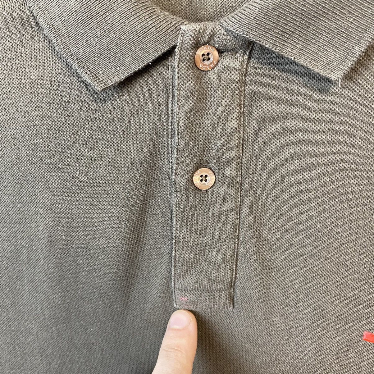 Prada Prada Polo T Shirt Red Tab XXL Size US XXL / EU 58 / 5 - 4 Thumbnail