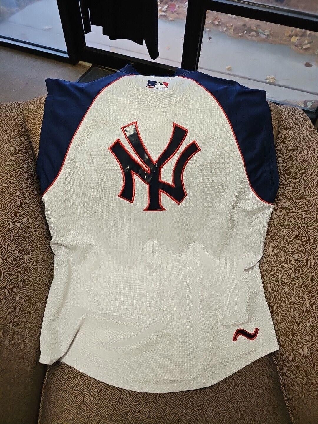 New York Yankees New ESCO Atletico Zip Down NY 67 MLB Sleeveless Jersey 2XL Size ONE SIZE - 4 Thumbnail