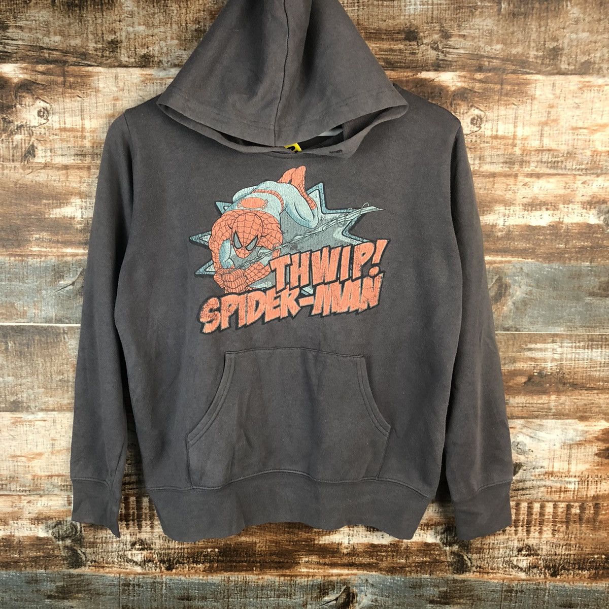 Marvel Comics Marvel Spiderman vintage Green Hoodie #A1589 Size US S / EU 44-46 / 1 - 3 Thumbnail