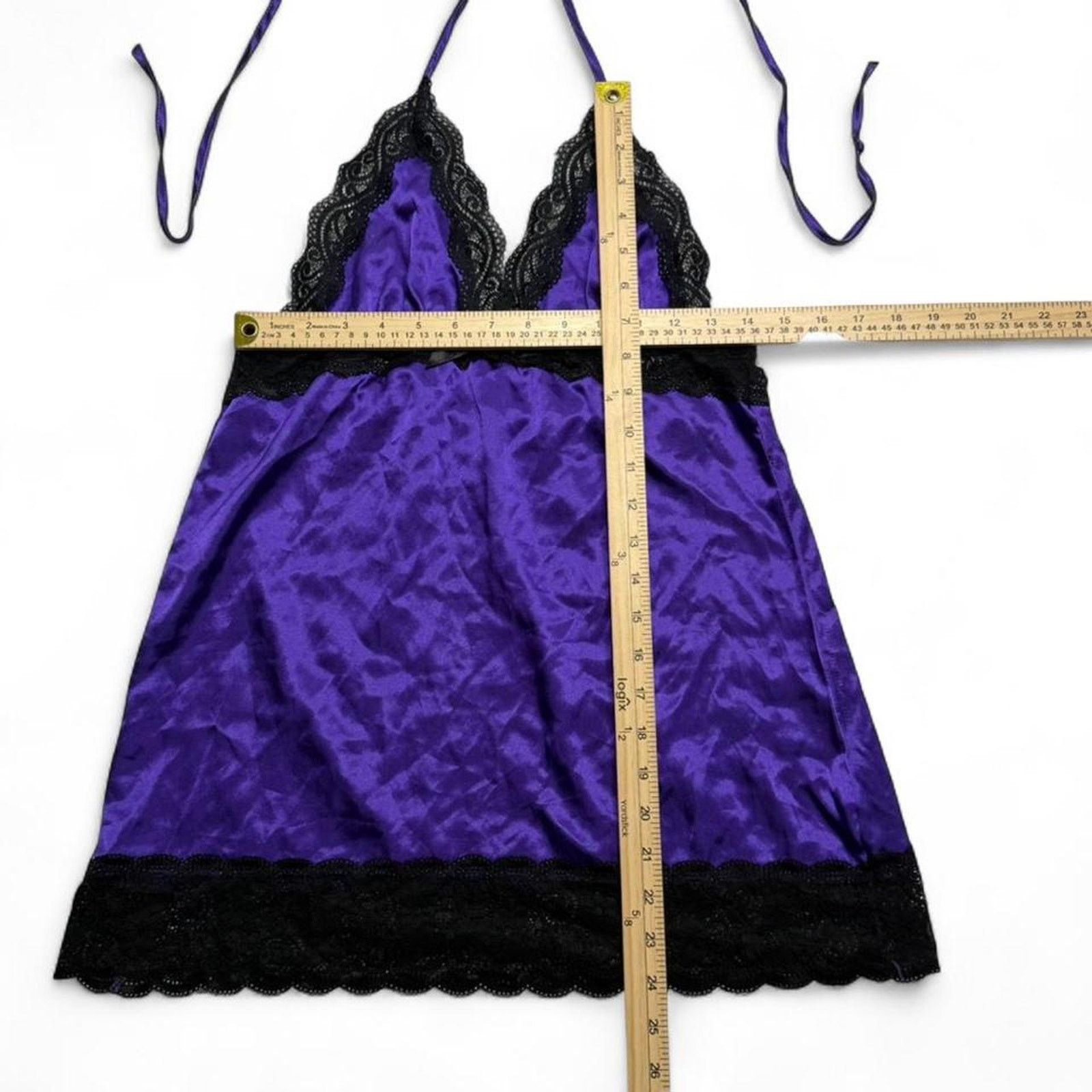 Other Seven TIL Midnight Gothic Grunge Lace Purple dress size m Size M / US 6-8 / IT 42-44 - 4 Thumbnail