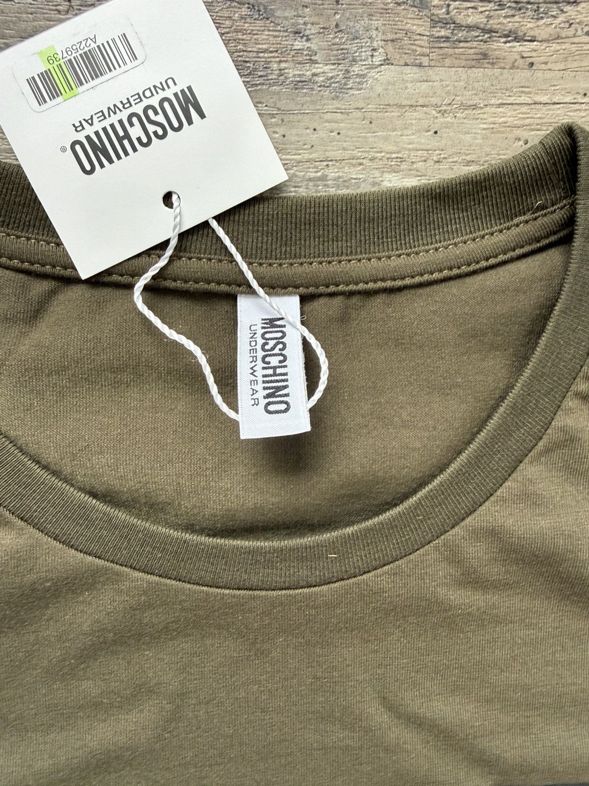 Moschino NWT - Moschino Underwear Band logo T-shirt Size US L / EU 52-54 / 3 - 3 Thumbnail