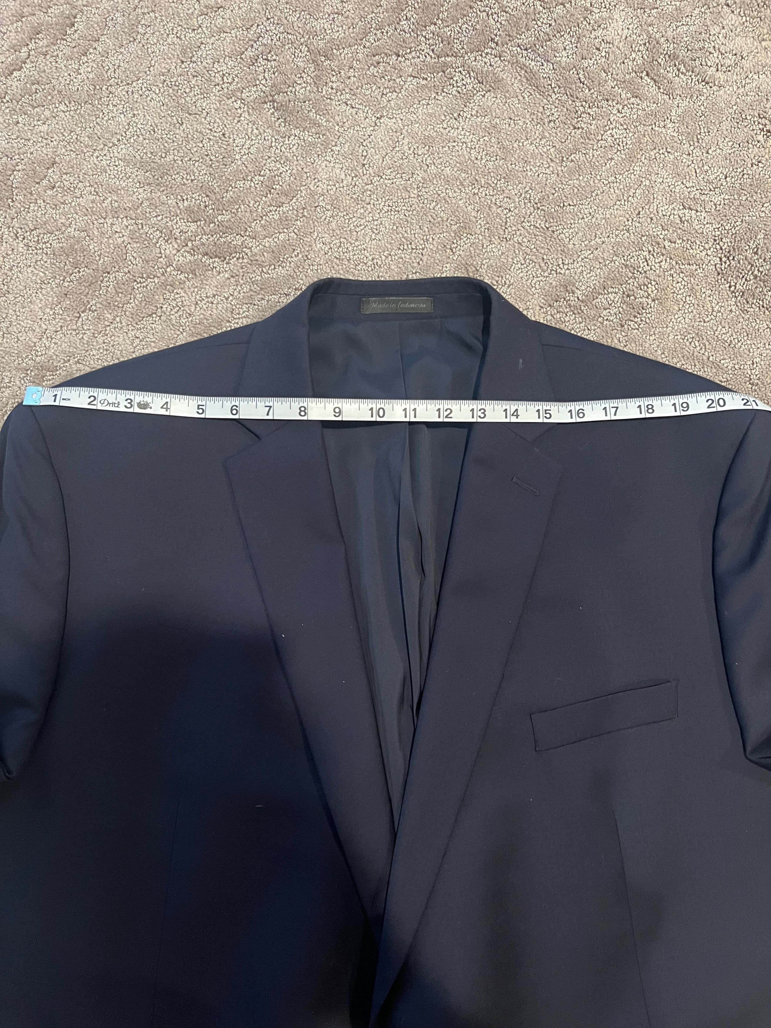 Ralph Lauren Navy Blue Ralph Lauren Suit Jacket Size 48R - 7 Thumbnail