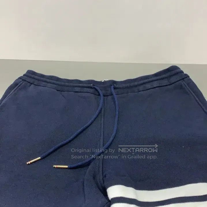 Thom Browne Thom Browne Classic Striped Navy Blue Shorts. Size US 34 / EU 50 - 5 Thumbnail