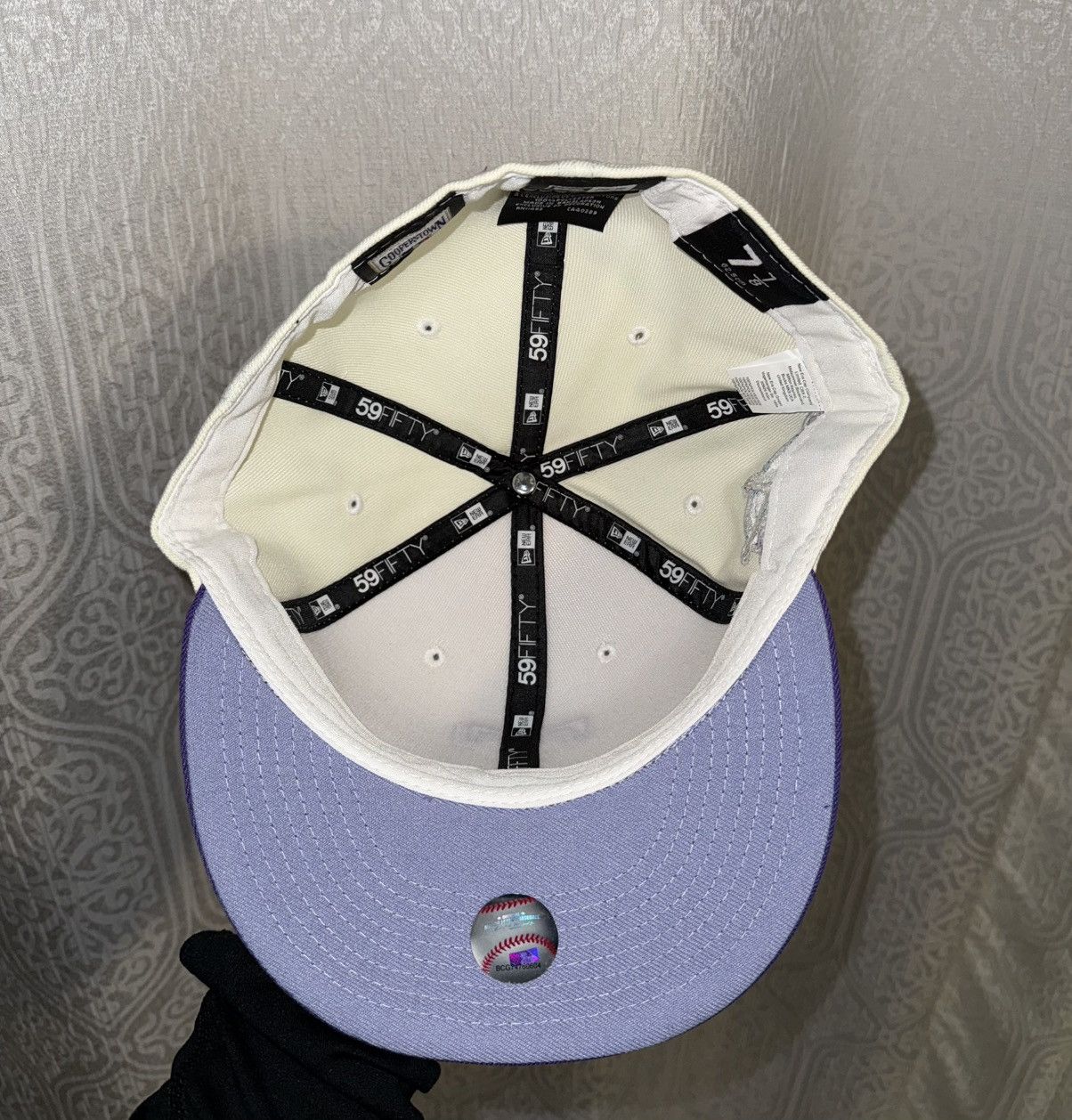 MLB New Era 59 FIFTY Texas Rangers Fitted hat size 7 7/8 Size 34 - 4 Thumbnail
