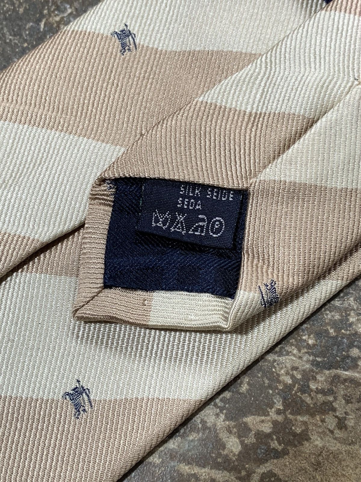 Burberry Burberry micro logo pattern tie Size ONE SIZE - 3 Thumbnail