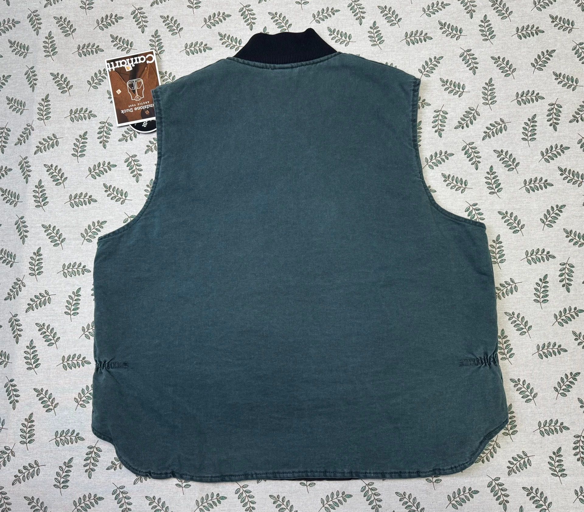 Carhartt Carhartt V02 HTG Hunting Green Vest 2XL/XXL Vintage Size US XXL / EU 58 / 5 - 4 Thumbnail