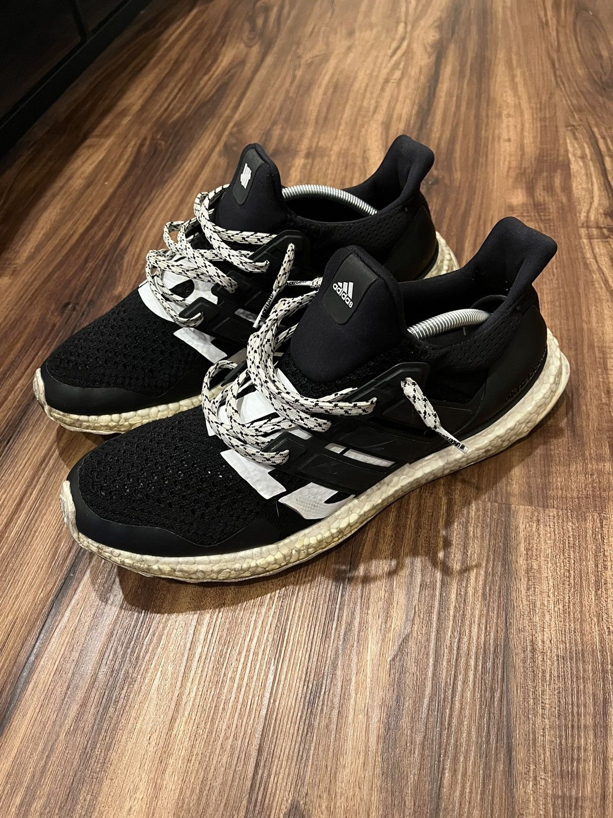 Adidas × Undefeated Undefeated x Adidas Black Ultra Boosts Size US 11.5 / EU 44-45 - 4 Thumbnail