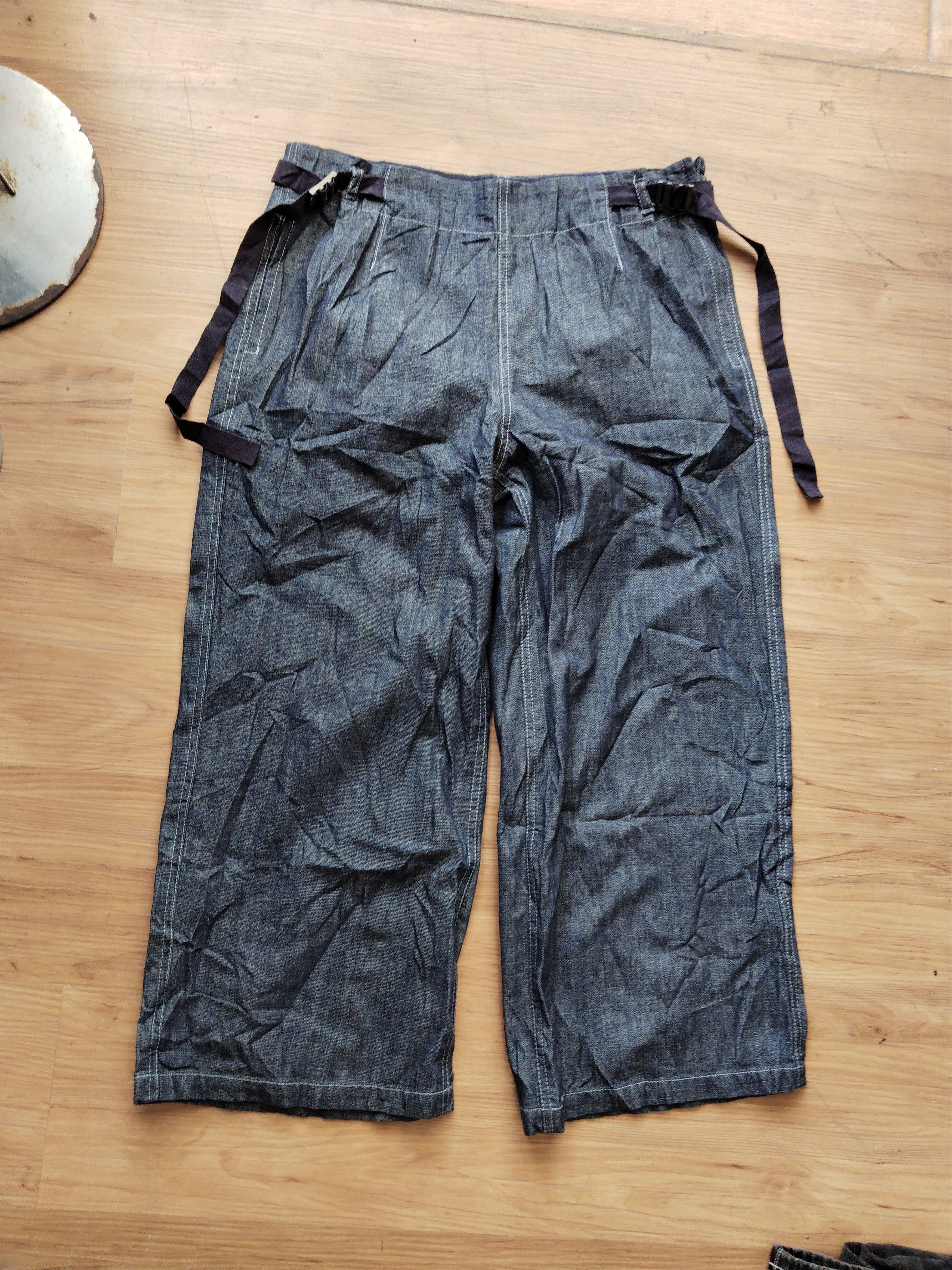 Issey Miyake Plantation Wideleg Cropped Pants Size US 28 / EU 44 - 1 Thumbnail