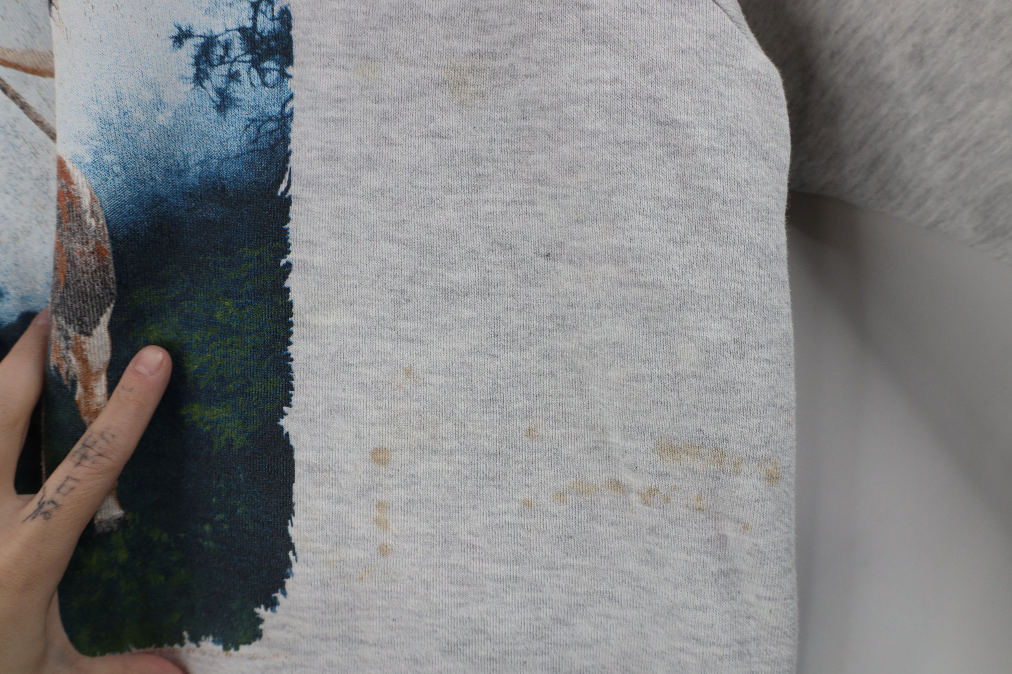 Vintage Vintage 90s Streetwear Horse Indian Crewneck Sweatshirt USA Size US XL / EU 56 / 4 - 5 Thumbnail