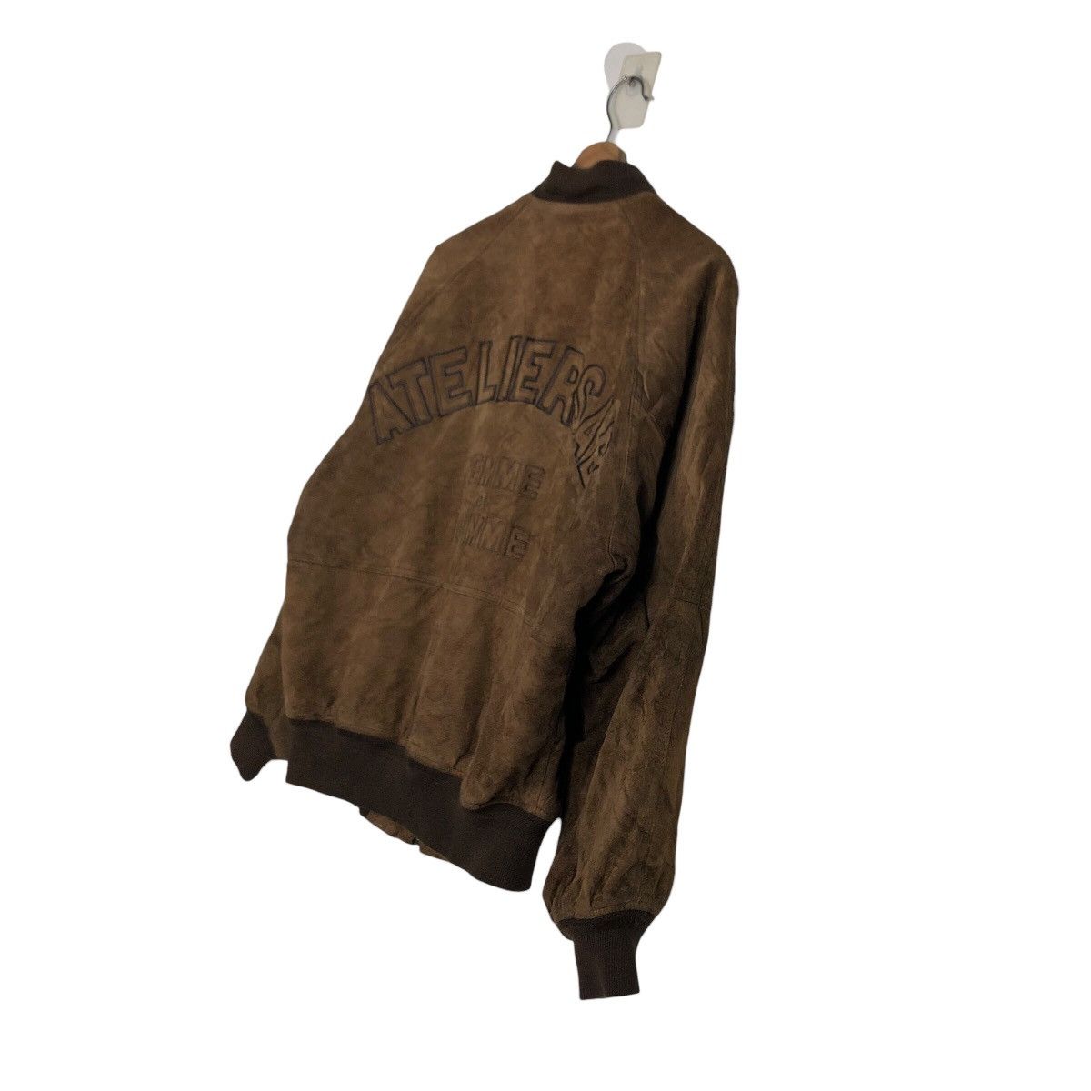 Japanese Brand 📌Vintage Leather Jacket Atelier Sab For Men Issey Miyake Size US M / EU 48-50 / 2 - 11 Thumbnail