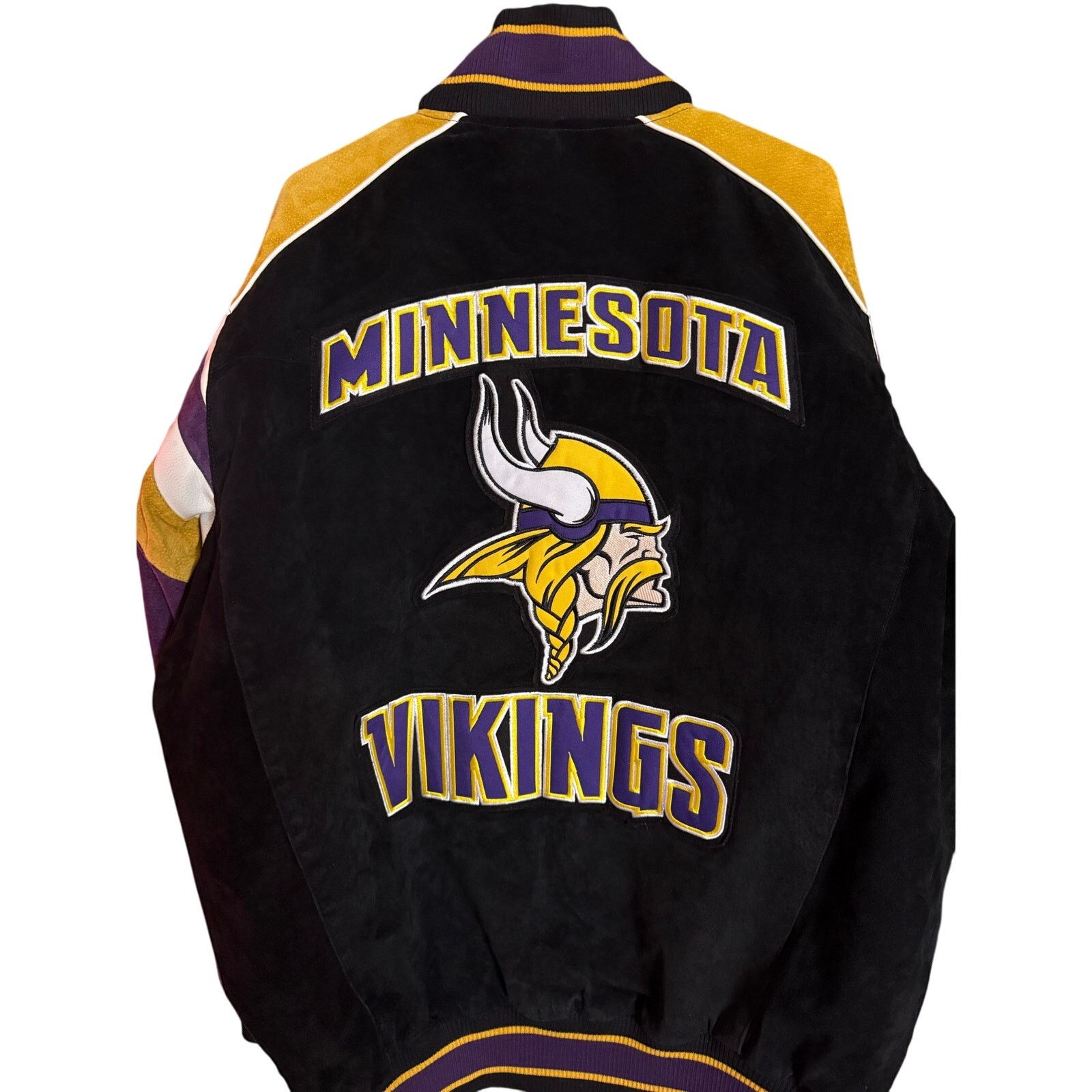 NFL Vintage Minnesota Vikings Varsity Jacket Size US XXL / EU 58 / 5 - 2 Thumbnail