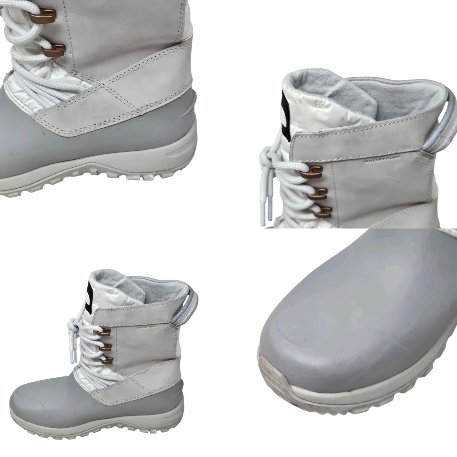 The North Face VINTAGE The North Face Yukiona Snow Boot Women 7 Gray Size US 7 / IT 37 - 10 Thumbnail