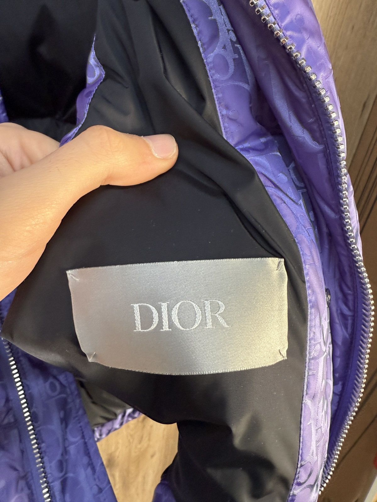 Dior Christian Dior Purple Oblique Vest Size US M / EU 48-50 / 2 - 8 Thumbnail