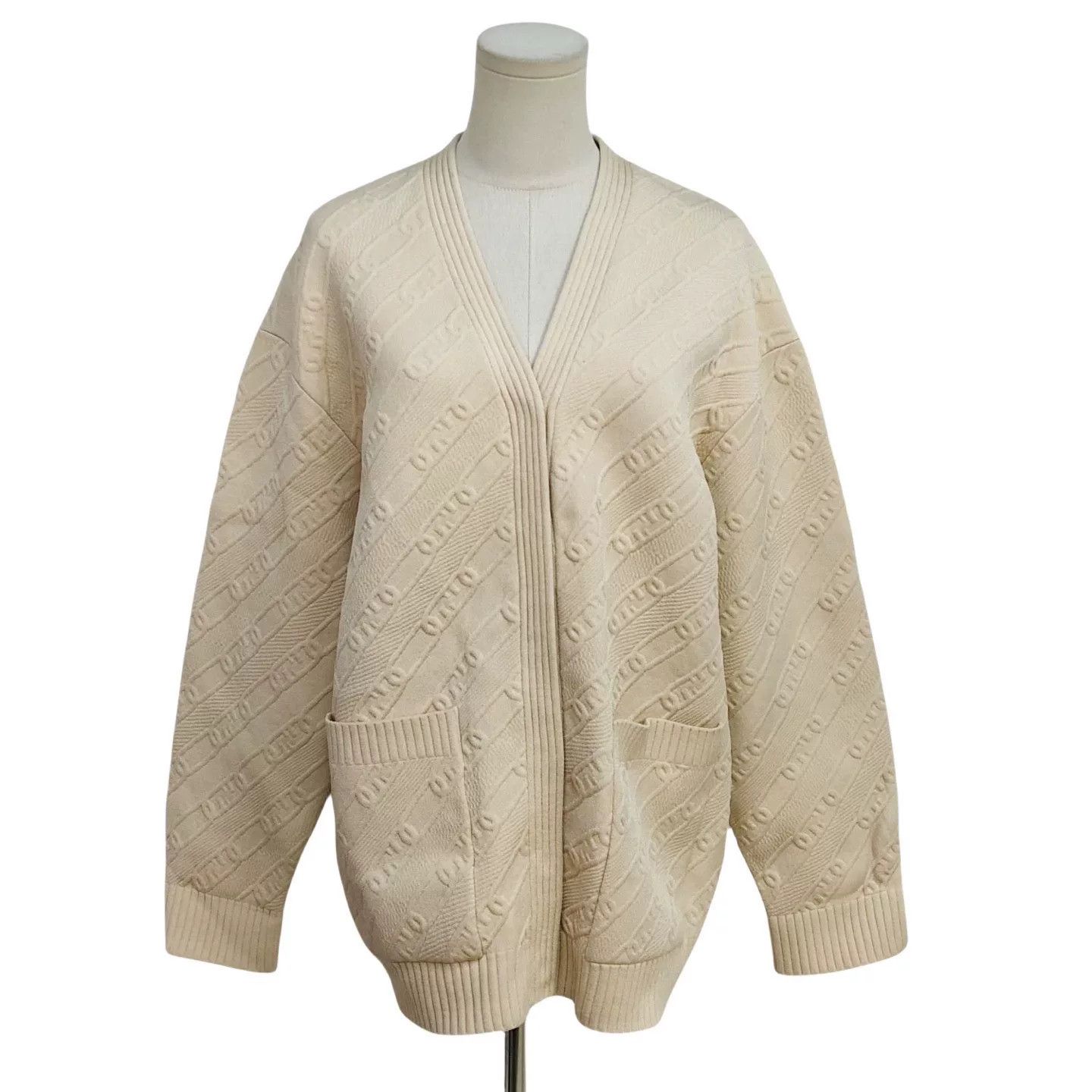 Fendi fendi ff lock closure cardigan Size US M / EU 48-50 / 2 - 1 Thumbnail