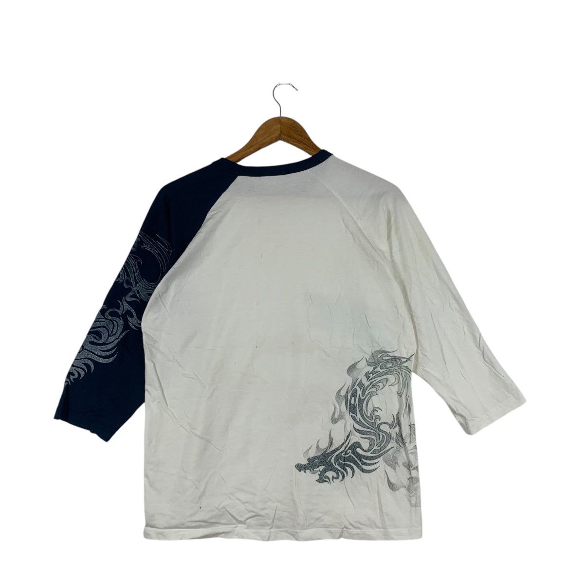 Vintage Vintage PIKO HAWAII DRAGON Longboard Y2K Tee Shirt Top Size US M / EU 48-50 / 2 - 5 Thumbnail