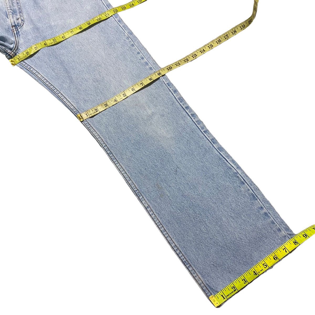 Levi's Vintage 90s Levis 505 Orangetab Regular Fit Jeans Lightwash Size US 31 - 22 Thumbnail