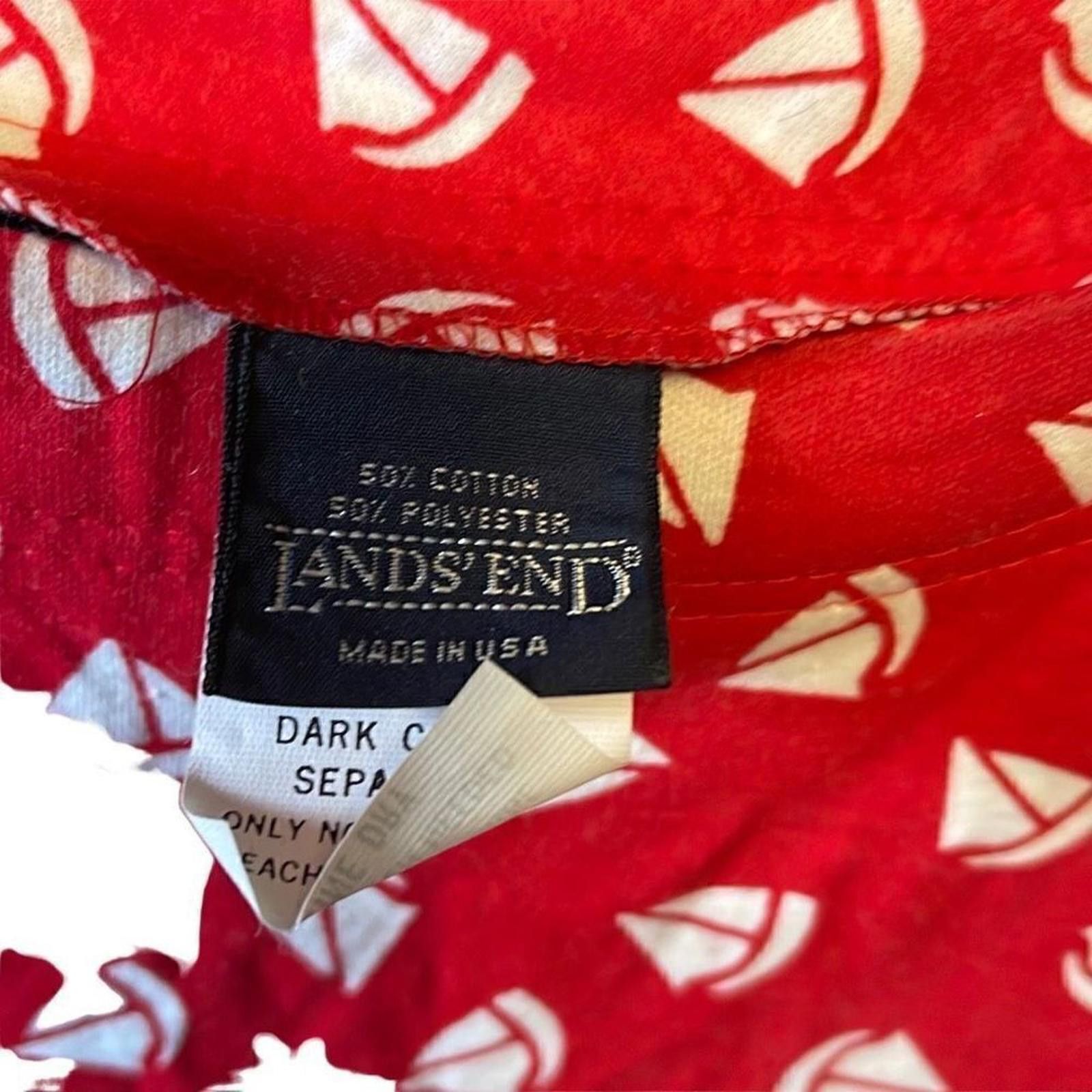 Lands' End Vintage Y2K ￼ Lands’ End sailboat dress size large Size L / US 10 / IT 46 - 7 Thumbnail