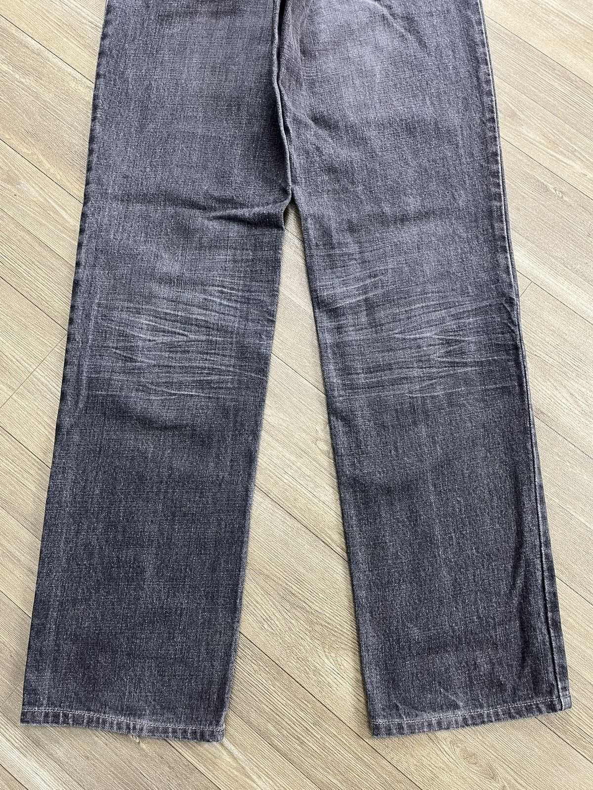 Yohji Yamamoto 🇯🇵Vintage Ined Homme by Yohji Yamamoto Straight Jeans Size US 29 - 9 Thumbnail
