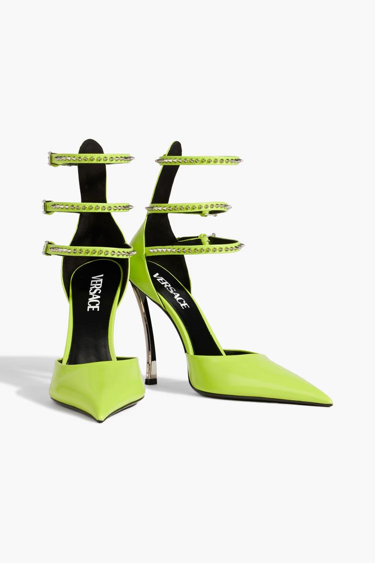 Versace o1y0226 Pumps in Lime Green Size US 10 / IT 40 - 4 Thumbnail