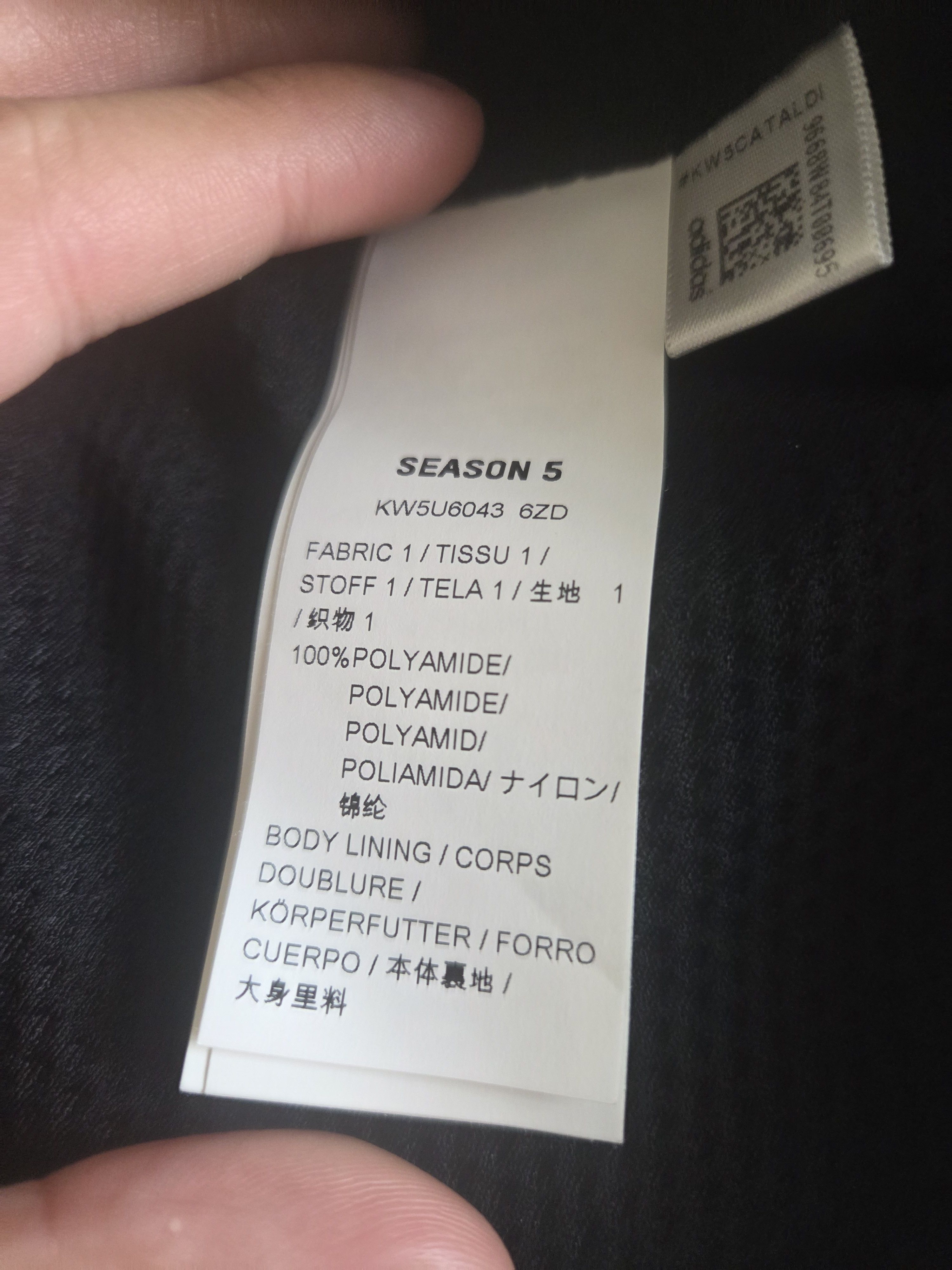 Yeezy Yeezy Season 5 Cargo Parka Size US XL / EU 56 / 4 - 14 Thumbnail