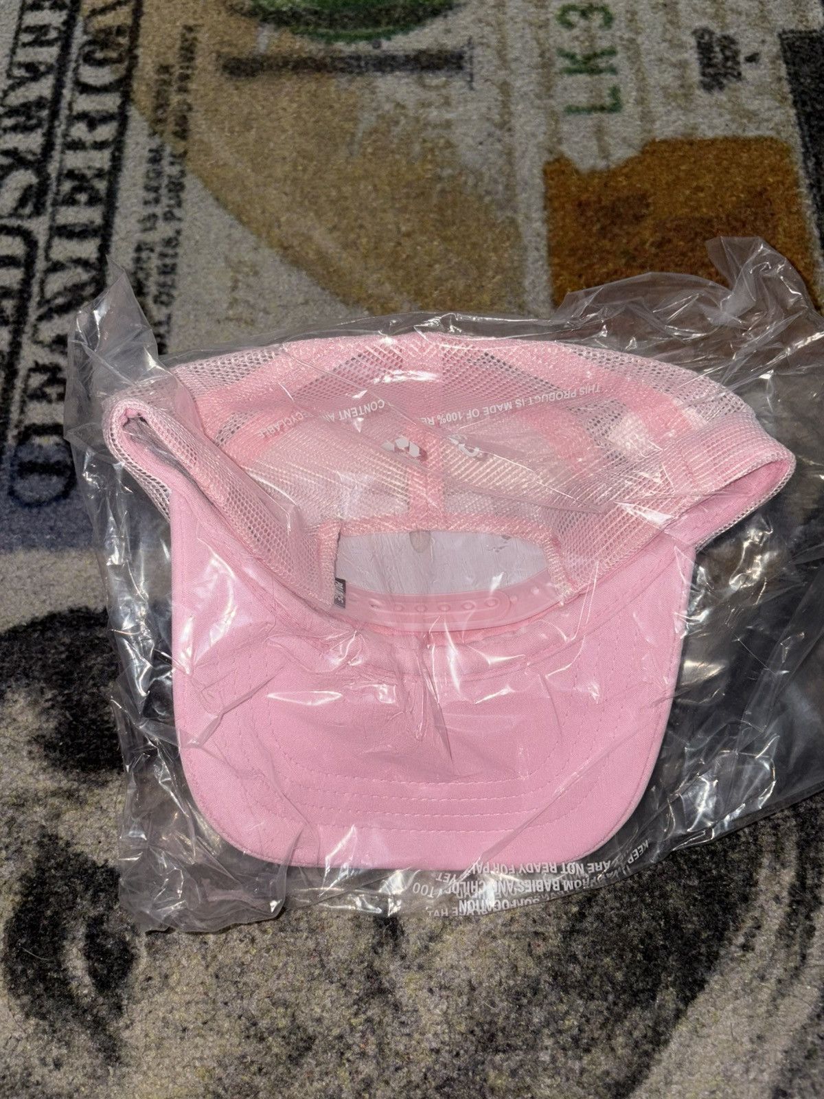 Palace Palace Don’t Ask Trucker Cap Sweet Pink Size ONE SIZE - 3 Thumbnail
