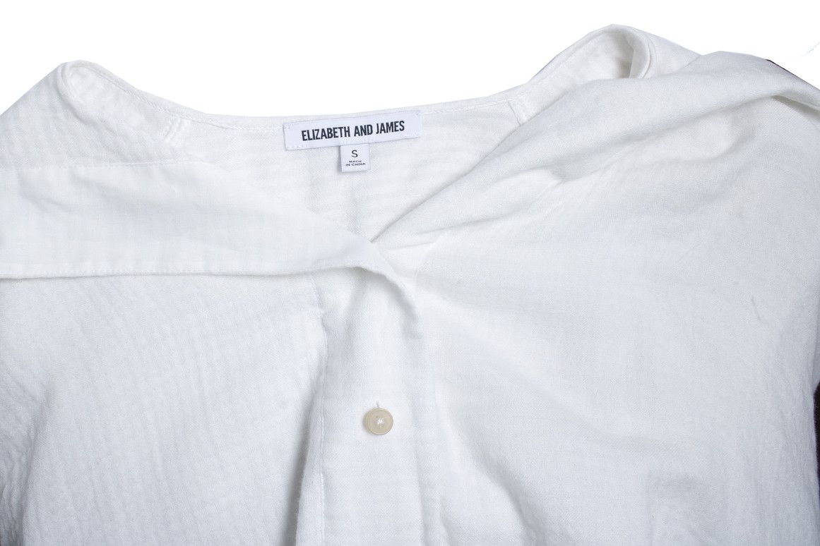 Elizabeth and James Elizabeth & James, white cotton hooded shirt Size S / US 4 / IT 40 - 7 Thumbnail