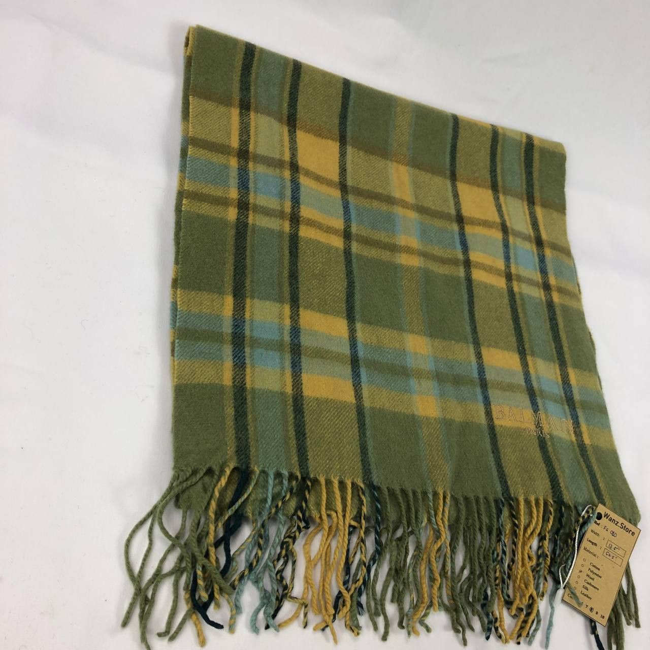Vintage Balmain Scarf / Muffler / Neckwear FS010 Size ONE SIZE - 3 Thumbnail