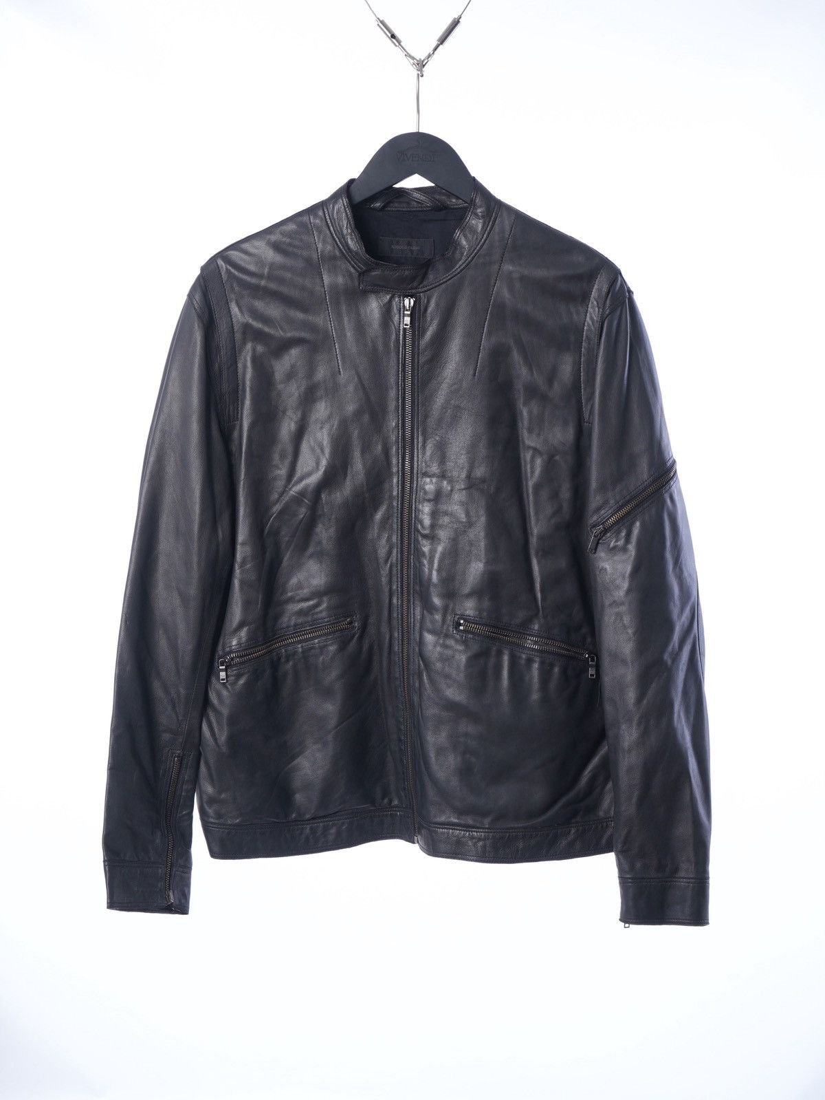 Nicole Farhi Leather Jacket sz L