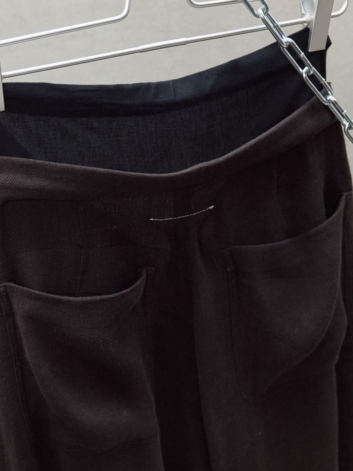 MM6 Maison Margiela MM6 Double Waist Low Crotch Pants Size 28" / US 6 / IT 42 - 5 Thumbnail