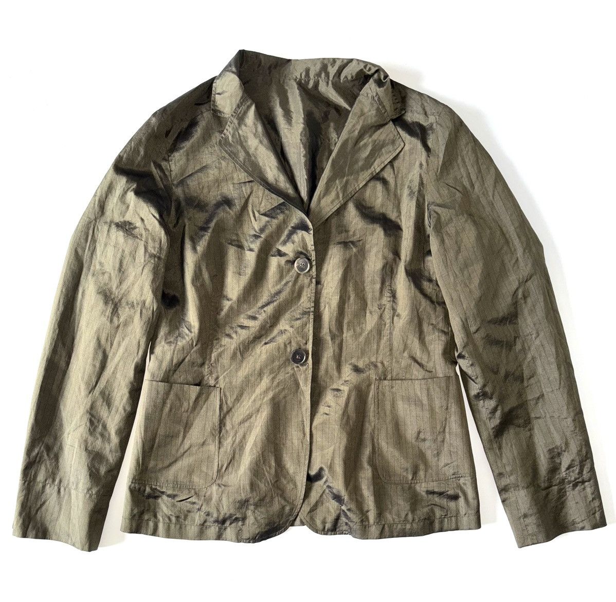 Jil Sander Jil Sander Reversible Silk Jacket Size S / US 4 / IT 40 - 1 Thumbnail