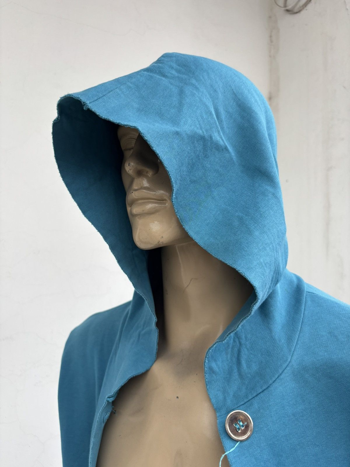 Maison Margiela SS16 Oversized Button Up Hoodie Size US M / EU 48-50 / 2 - 2 Thumbnail