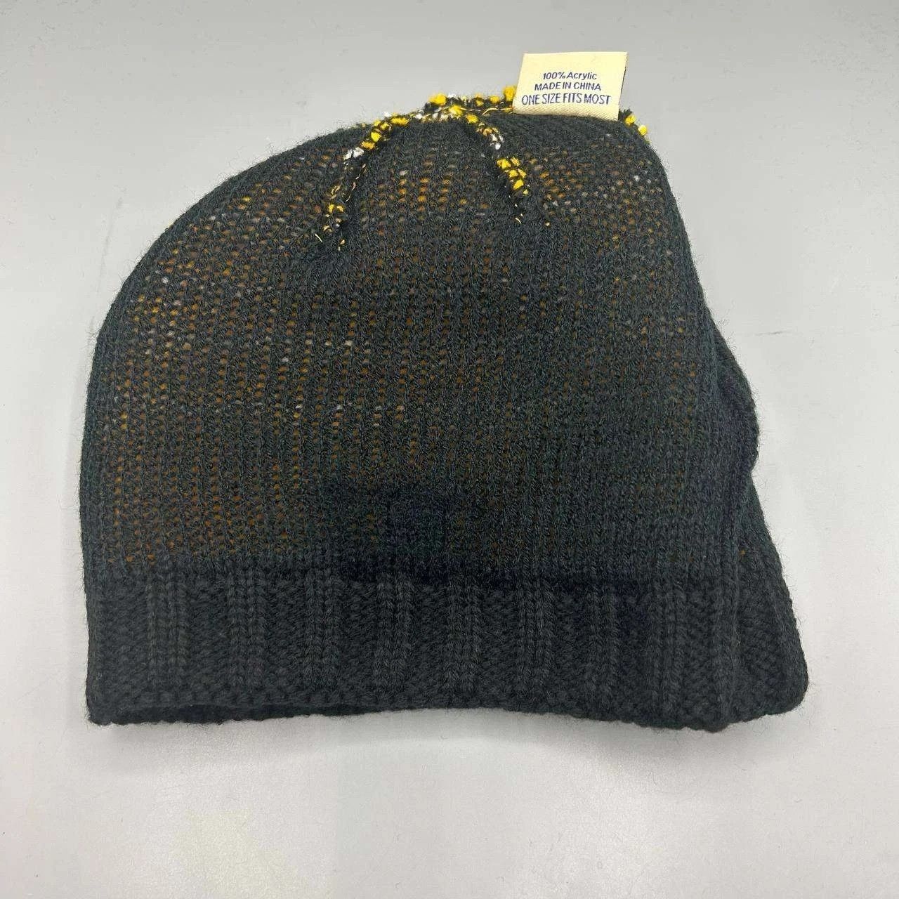 The Game Missouri Tigers NCAA Hat Men Yellow Black The Game Beanie Size ONE SIZE - 4 Thumbnail