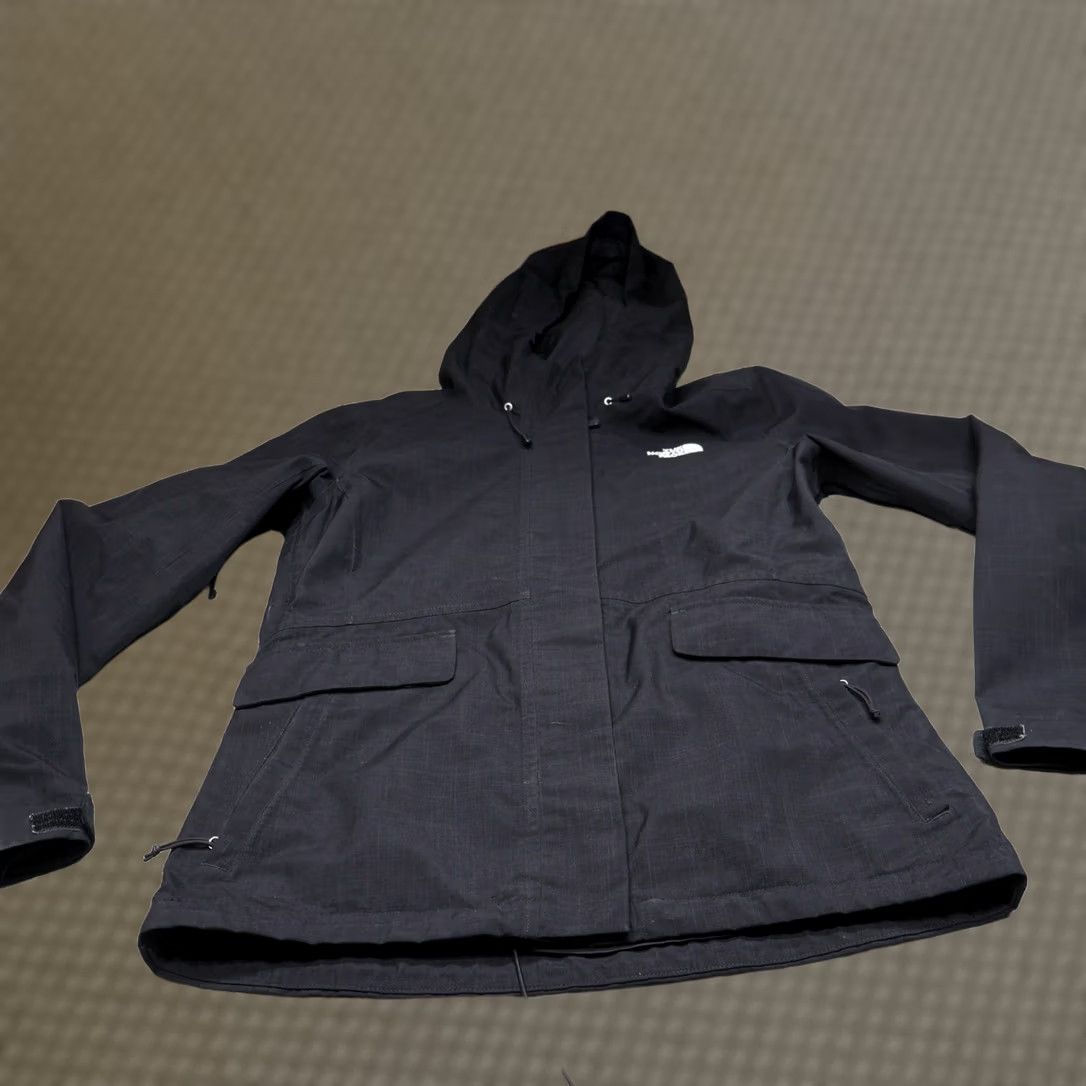 The North Face The North Face Jacket Women S Black Waterproof Full Zip Hooded 3in1 Shell Spring Fall Windbreaker Travel Casual Size S / US 4 / IT 40 - 1 Thumbnail