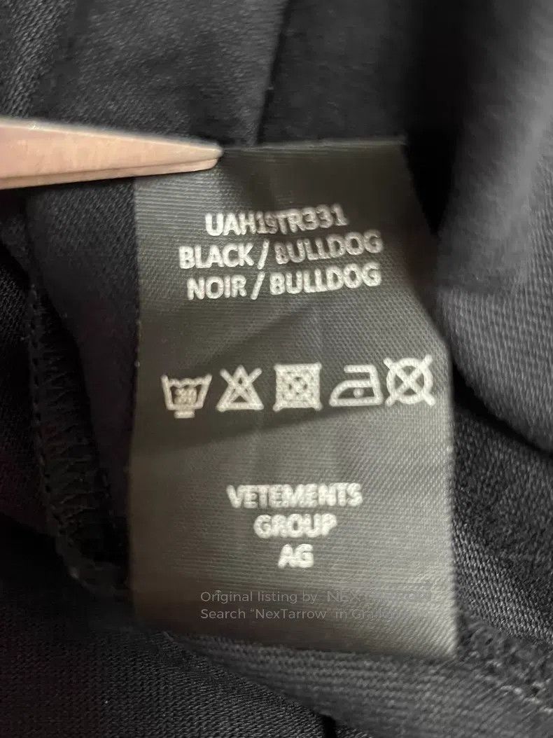 Vetements VETEMENTS Patch Hoodie Size US L / EU 52-54 / 3 - 5 Thumbnail