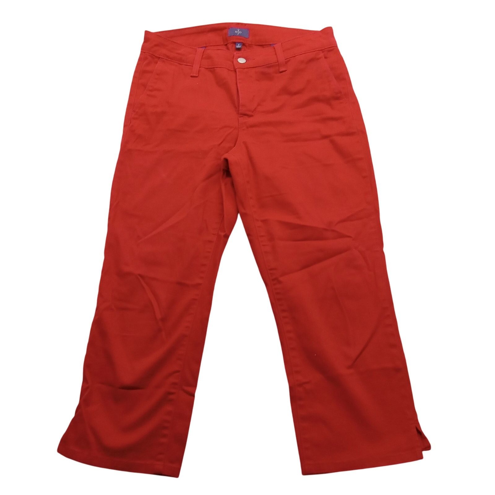 & Other Stories NYDJ Crop Jeans (32 X 23) Women's Lift Tuck Mid Rise Red Size 32" / US 10 / IT 46 - 1 Thumbnail