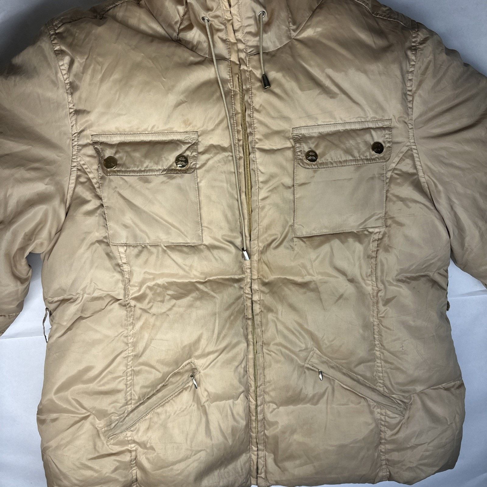 Jennifer Lopez Coat Jennifer Lopez Women goldr Jacket Puffer Size XL Size XL / US 12-14 / IT 48-50 - 3 Thumbnail