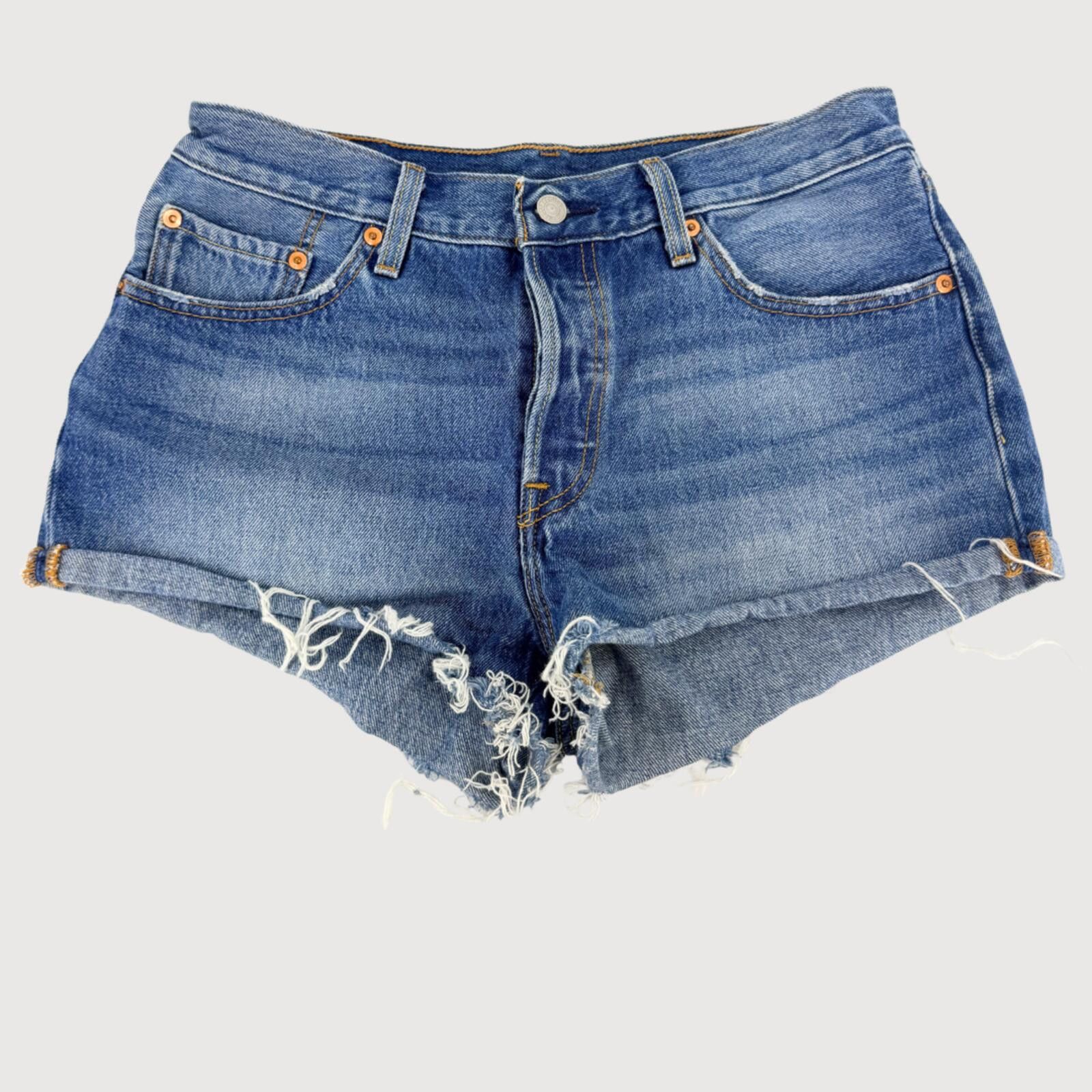 Levi's Levi’s 501 Button Fly High Rise Shorts 29 Size 29" - 1 Thumbnail