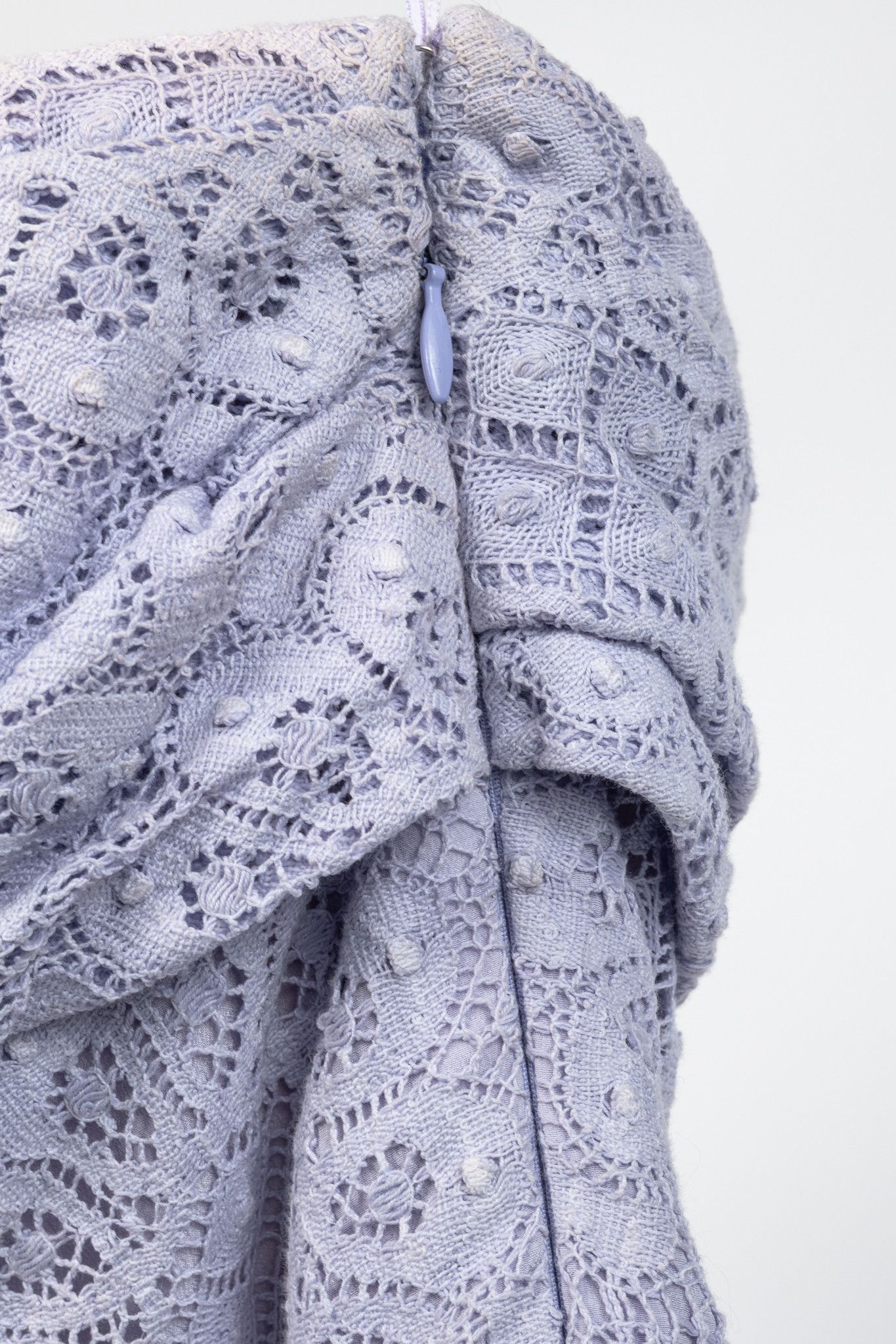 Burberry Prorsum SS/14 Cotton Lace Bustier Strapless Dress