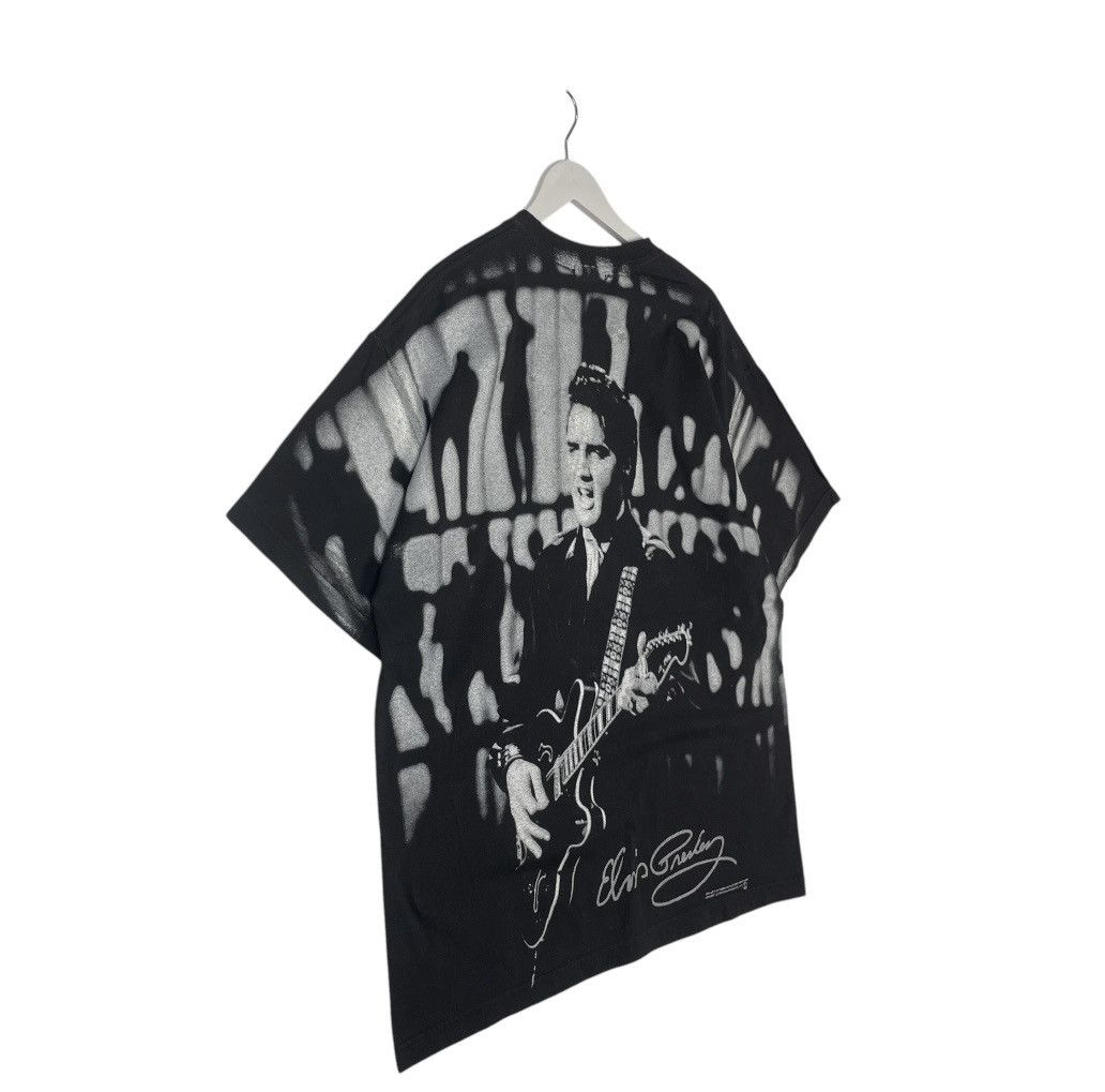 Designer × Vintage VINTAGE 2000 ELVIS PRESLEY 2000s OVER PRINT FULL PRINT TEE Size US L / EU 52-54 / 3 - 6 Thumbnail